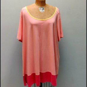 Land's End Peach Flowy T-shirt